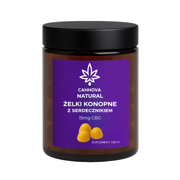 Żelki CBG jemioła wrzos 60szt.