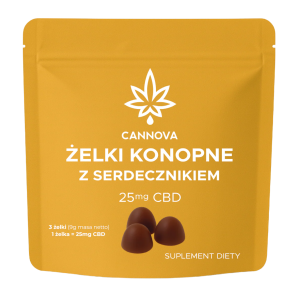 Żelki mini CBD serdecznik 3szt