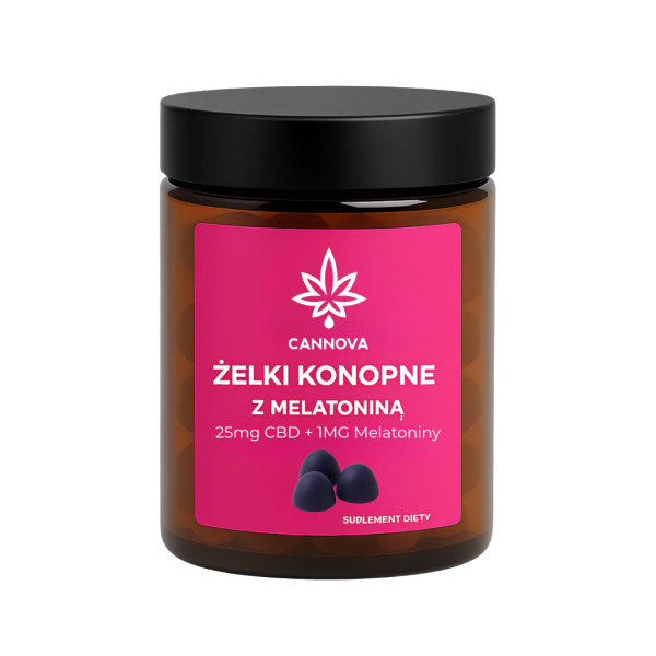 Żelki CBD melatonina 60szt.