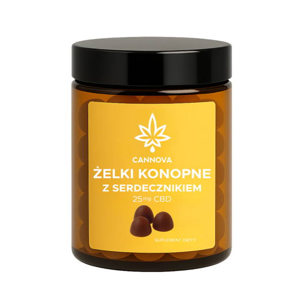 Żelki CBD serdecznik 60szt.