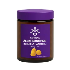 Żelki konopne CBG + jemioła i wrzos 60szt.
