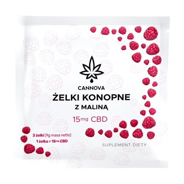Żelki Malina 3 szt.